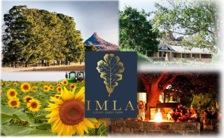 IMLA Luxury Guest Farm - IMLA Guest Farm is the ideal base from which to explore endless Eastern Free State landscapes, roads, trails via vehicle, bicycle, on foot & on horseback.Various accommodation options are available and camping facilities for all ages.